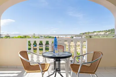 Image de Appartement 'Sandy Maria Studio 301' avec piscine partagée, Wi-Fi et climatisation