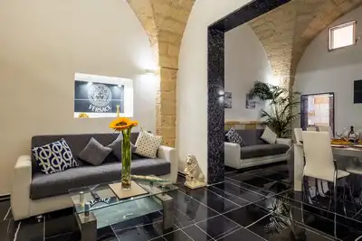 Image de Maison de vacances 'Charme Palace Salento' avec terrasse privée, Wi-Fi et climatisation
