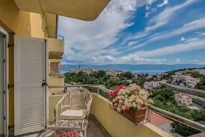 Image de Appartement de vacances avec climatisation et vue sur la mer