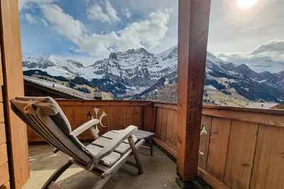 Image de Appartement de vacances Adelboden pour 1 - 4 personnes avec 1 chambre à coucher - Appartement de vac