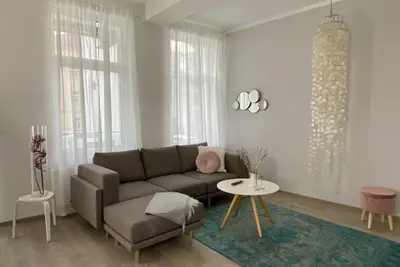 Image de eins-Appartement-Vue ville-Salle de bain privée séparée