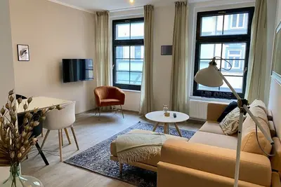 Image de drei-Appartement-Vue ville-Salle de bain privée séparée