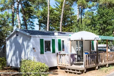 Image de Mobil Home Confort 24m² - 2 chambres - Petite terrasse + Tv 4 personnes