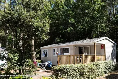 Image de Mobil Home Confort 24m² - 2 chambres - Grande terrasse + Tv 4 personnes