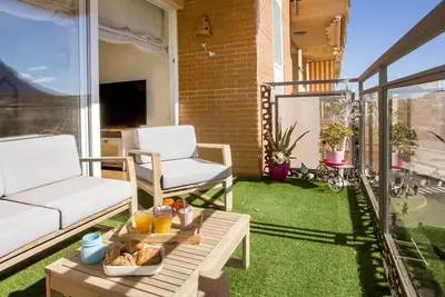 Image de Agréable appartement pour 4 personnes avec piscine, climatisation, Wifi, Tv et terrasse