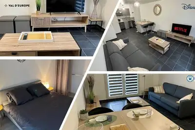 Image de # Le Meaux 'Dort Ii - 4 Pers / Parking Privé - Proche Disney / Paris