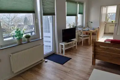 Image de 1, 5-zi-apartment mit Separater Küche, Balkon und Wlan am Harkortsee in Wetter
