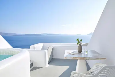 Image de Magnificent Santorini Villa | Superior Villa| Breathtaking Caldera Sea & Sunset Views and Hot Tub | Oia