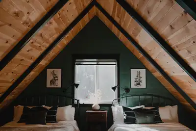 Image de Hot Tub, Fenced Backyard, Cozy Cabin, We Love Dogs, Mountain Cabin, Idyll House