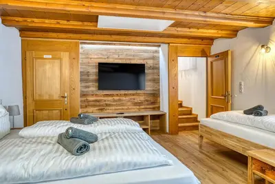 Image de Appartement avec sauna, 82m du bus de ski