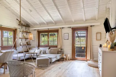 Image de Maison de vacances 'AlmhĂĽtte ' avec terrasse, jardin et Wi-Fi