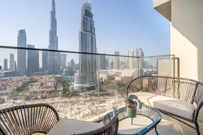 Image de GuestReady - Modern Elegance w Burj Khalifa View