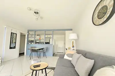 Image de apt 4 pers, centre, proche plage, parking et balcon