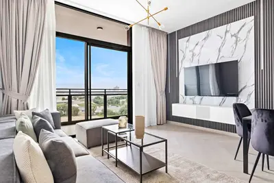 Image de Luxurious 1-Bedroom Apart with Dubai Skyline View