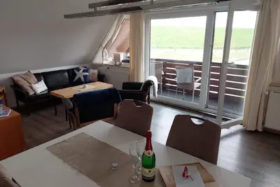 Image de Appartement de vacances Fedderwardersiel pour 1 - 4 personnes avec 2 chambres Ă coucher - Appartemen