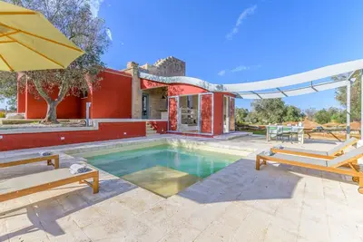 Image de Villa à Serranova avec 2 chambres à coucher, 4 couchages