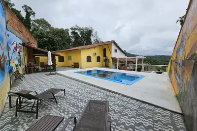 Image de Casa Na Serra Da Cantareira, Com Piscina, Churrasqueira E Lareira