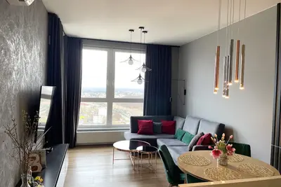 Image de Praga 23rd Floor High-Class Apartment