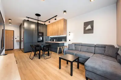 Image de Żoliborz Obsidian Apartment