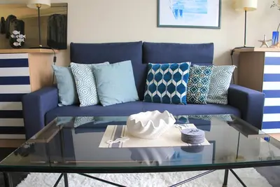 Image de Ferienwohnung Sonnenterrasse an der Seebrücke in Zingst, 50 m zum Strand in Topl