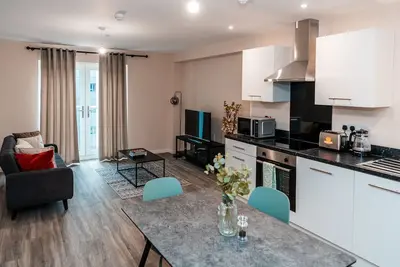 Stunning 2 Bed 2 Bath Apartment in Manchester City