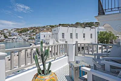 Image de Exquisite Mykonos Town Villa | 3 Bedrooms | Villa Centrica | Frontline Location | Spectacular Views