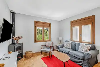 Image de Appartement 'Cal Ton' avec vue montagne, jardin partagé et climatisation