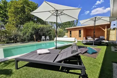 Image de Villa avec piscine chauffée entre Médoc et Océan