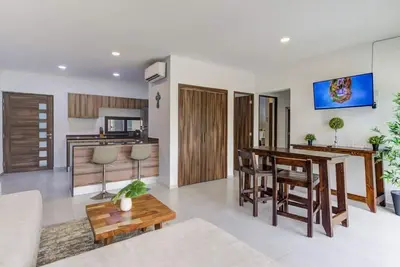 Image de IncreĂble condo 2bd con alberca en roof!