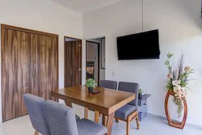 Image de IncreĂble condo 2bd con alberca en roof!