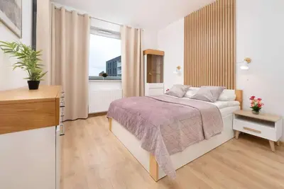 Image de Drewnowska 51a Łódź | Tasteful Apartment | Wifi | Balcony | Parking