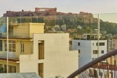 Image de Athens Historical Center Boho Studio with Private Balcony