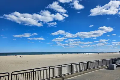 Walk to Beach-Newly renovated home with open layout, partial Ac and parking