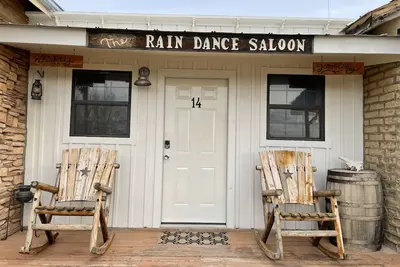 Big Bend Lodging at Ten Bits Ranch | Room #14 - The Saloon