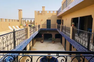 Image de Ryad Marocain proche d'Agadir15 personnes - 6 chambres - 3 sdb - 1 piscine