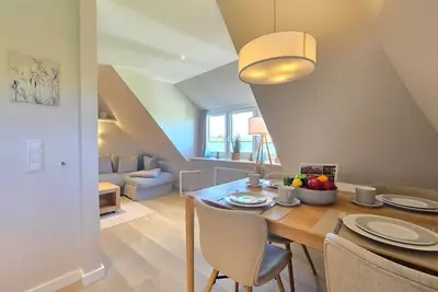 Image de Herzlich Willkommen in den Rantumer Dünen und der Ferienwohnung Beachside 21