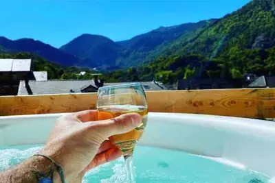 Superbe appartement avec jacuzzi (le cerf)