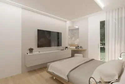 Image de New family apartment with exclusive services and a beachfront pool.