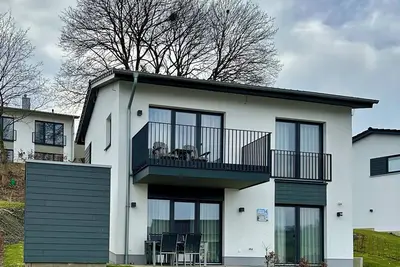 Image de Ferienhaus Diemelblick 14 mit Seeblick und Sauna am Diemelsee für bis zu 6 Gäste