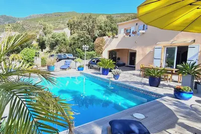 Image de Villa de 100 m2  au début du cap corse avec piscine privative