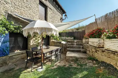 Image de Maison de vacances 'Regalate Paz 2' avec vue sur la montagne, piscine privée et Wi-Fi