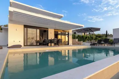 Image de Villa 'Athina' avec vue sur mer, Wi-Fi et climatisation