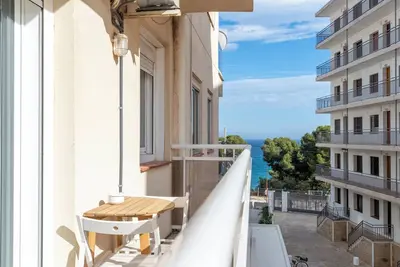 Appartement 'Sonrisita' avec vue sur la mer, Wi-Fi et climatisation