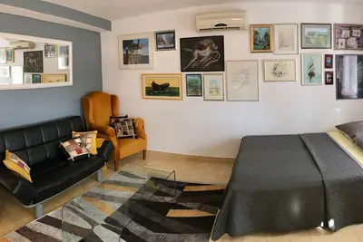 Appartement d'une chambre avec la terrasse et la vue sur le mer Prvic Luka, Prvic (A-21276-a)