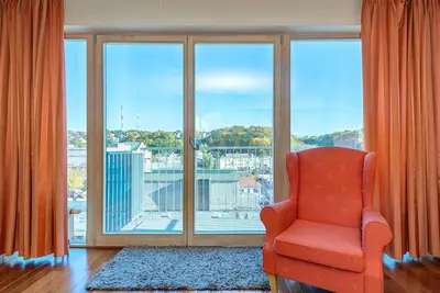 Image de Panoramic city center apartment near Kaunas Railway \/ Bus station by Polo apart.