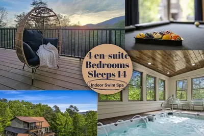 Image de Luxe 4 Br~Swim Spa~Outdoor Fireplace~ Gameroom