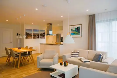 Image de Apartment mit Terrasse - Jean Sibelius - Inseldomizil Stolpe - Urlaub Unter Reet auf Usedom