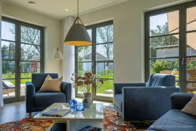 Image de Apartment mit Terrasse - Johannes Brahms - Inseldomizil Stolpe - Urlaub Unter Reet auf Usedom