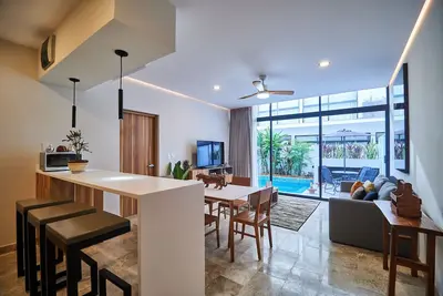 Image de Luxury 2br & 2ba Apartment with Private Pool and Gym in Beautiful Tulum