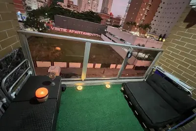 Image de Beautiful apt 1 dom Enseada, 500m beach, market etc.